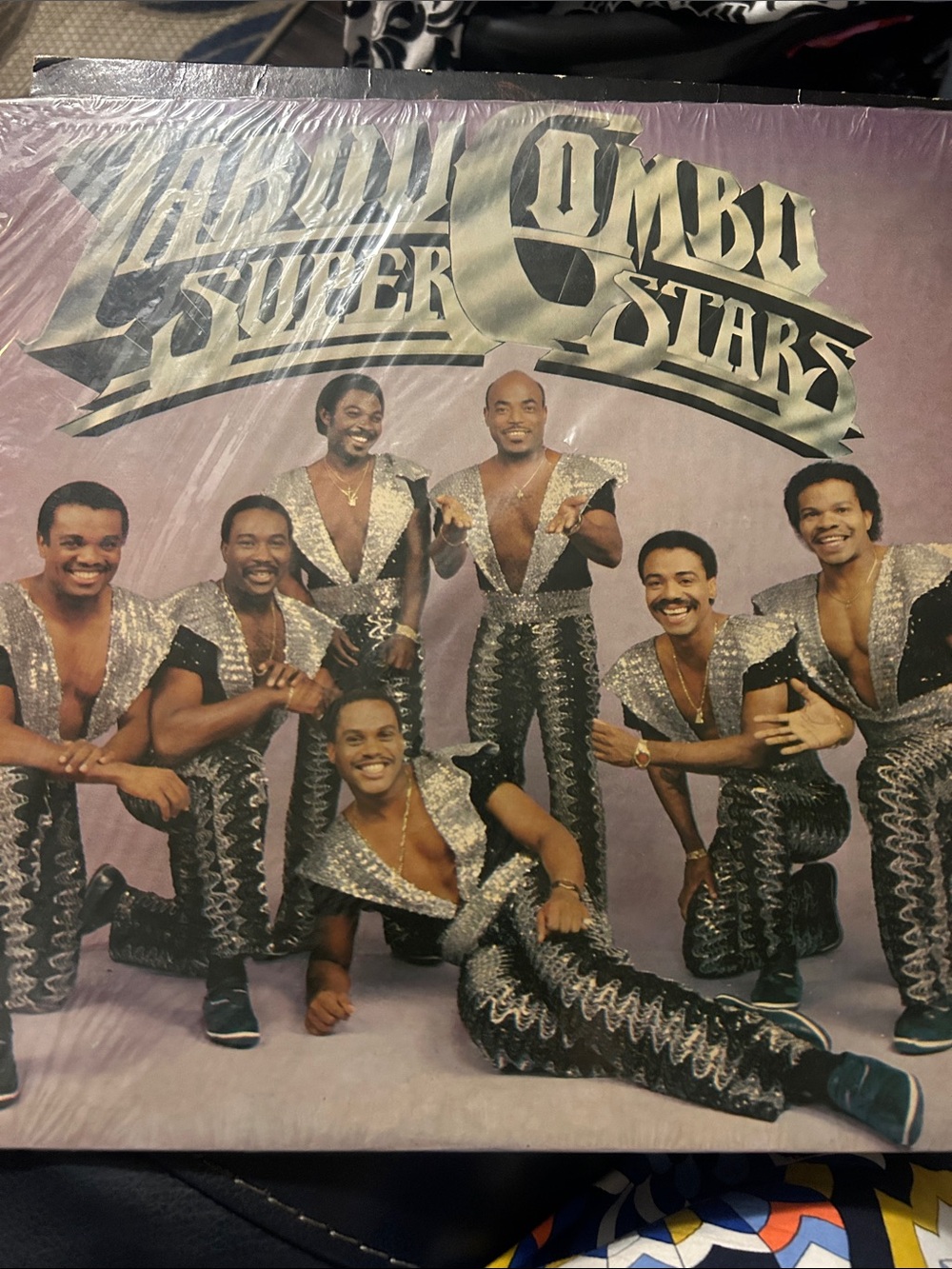 O'Jays Combo Stars Vinyl Record - Silver & Purple Cover